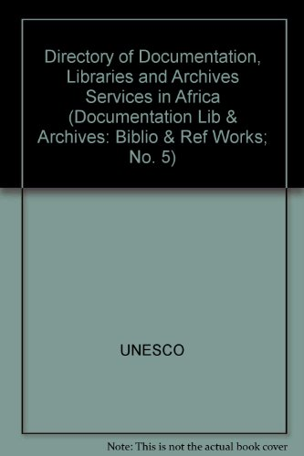 répertoire des services de documentation,de bibliothéque et d'archives d'afrique