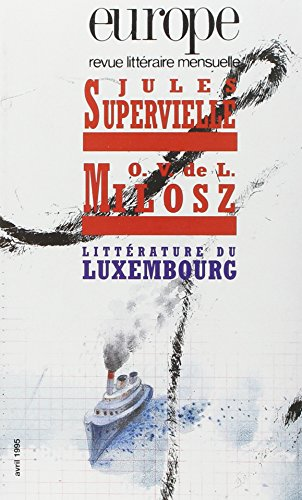 Jules Supervielle O. V. de L. Milosz