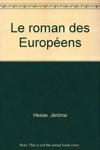Le roman des Européens