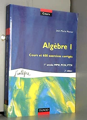 Algèbre I