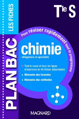 Chimie Tle S