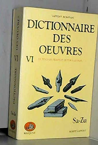 Dictionnaire des oeuvres - Tome 6