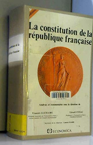 CONSTITUTION DE LA REPUBLIQUE FRANCAISE ; 2E EDITION