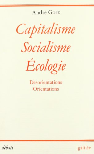 Capitalisme Socialisme Ecologie