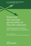 Protection des données personnelles et sécurité nationale
