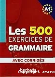 Les exercices de grammaire A1