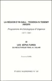 Les populations actuelles, Programme archéologique d'urgence 1977-1981