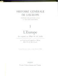 HISTOIRE DE L'EUROPE. Tome 1, L'Héritage antique