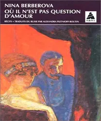 Où il n'est pas question d'amour