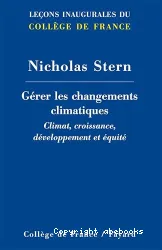 Gérer les changements climatiques