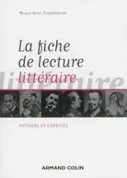 Fiche de lecture littéraire