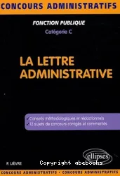 La lettre administrative