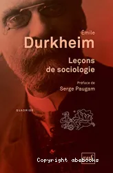 Leçons de sociologie