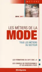 Les métiers de la mode