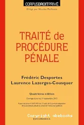 Traité de procédure pénale