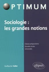 Sociologie, les grandes notions