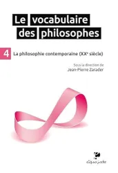 Le vocabulaire des philosophes