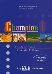 champion 1:méthode de français livre de l'éléve