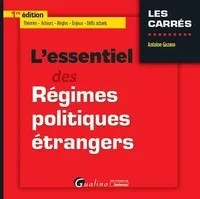 L'essentiel des régimes politiques étrangers