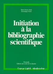 Initiation à la bibliographie scientifique