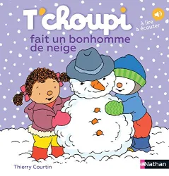 T'choupi fait un bonhomme de neige