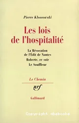 Les lois de l'hospitalite