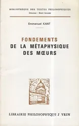 Fondements de la métaphysique des moeurs