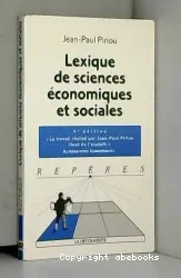 Lexique de sciences économiques et sociales