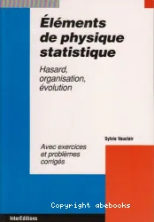 Éléments de physique statistique