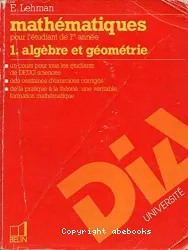 Mathématiques pour l'étudiant de l'année