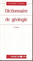 DICTIONNAIRE DE GEOLOGIE