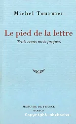 Le pied de la lettre