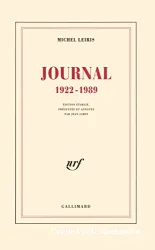 Journal 1922-1989