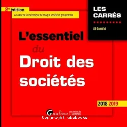 L'essentiel du droit des sociétés