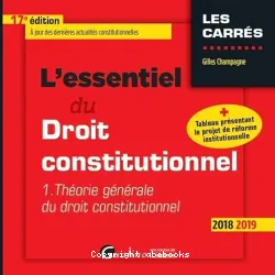 L'essentiel du droit constitutionnel