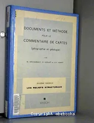 Documents et méthodes pour le commentaire de cartes