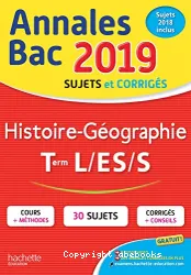 Annales Bac 2019 sujets et corrigés