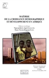 Maîtrise de la croissance démographique en afrique