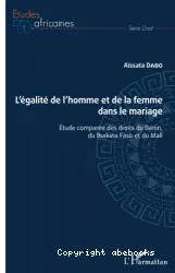 L'égalité de l'homme et de la femme dans le mariage