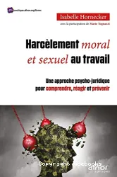 Harcèlement moral et sexuel au travail