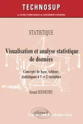 Visualisation et analyse statistique de données