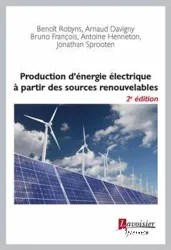 Production d'énergie électrique a partir des sources renouvelables