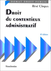 Droit Du Contentieux Administratif. 8eme Edition