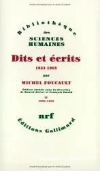 dits et écrits 1954-1988